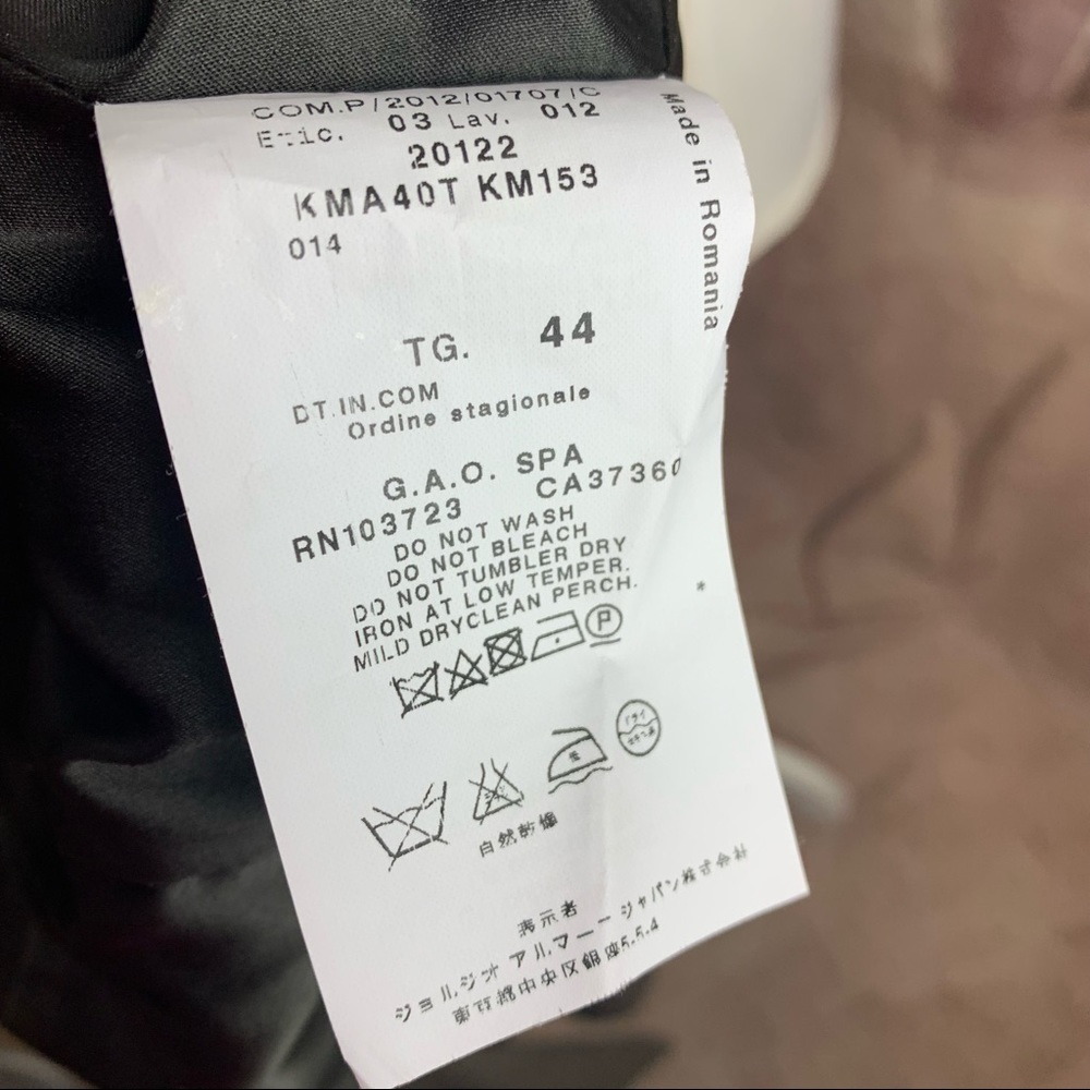 Armani Collezioni Virgin Wool Dress - Picture 9 of 13